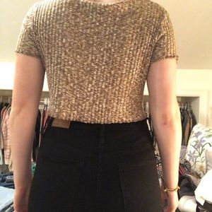 High rise skinny jeans